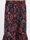 Girls Floral Print Ethnic Tiered  Kurta and Sharara Set