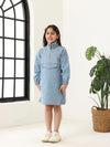 Girls Denim Oversized Tunic