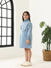 Girls Denim Oversized Tunic