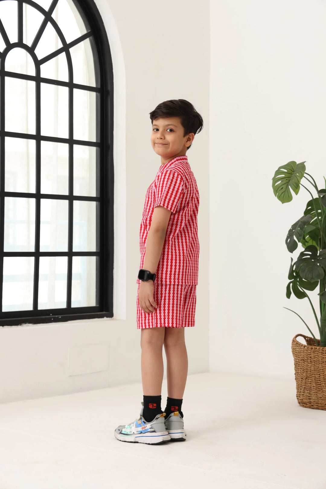 Spunkies Waves Shirt & Shorts Set