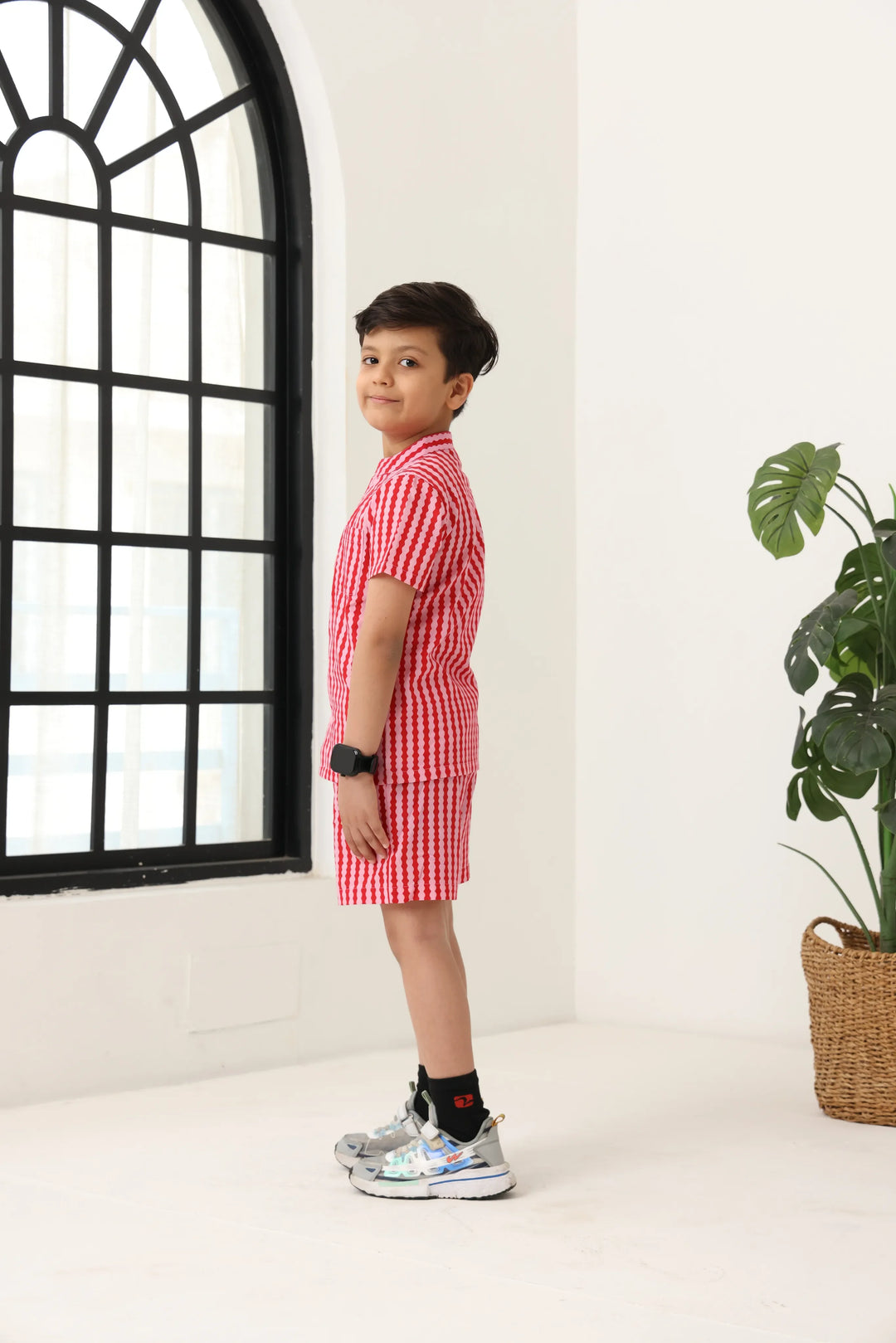 Spunkies Waves Shirt & Shorts Set