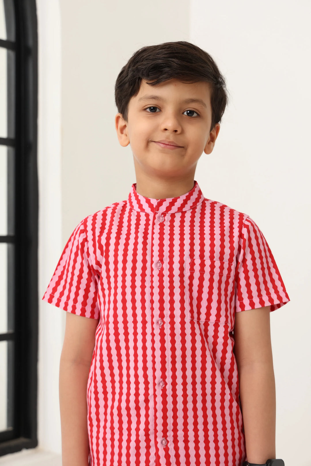Spunkies Waves Shirt & Shorts Set