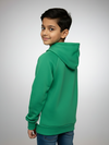 Boys Green Hoodie Printed Hoodie Sweatshirt