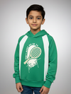 Boys Green Hoodie Printed Hoodie Sweatshirt