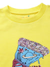 Everyday Pizza Embroidered Top