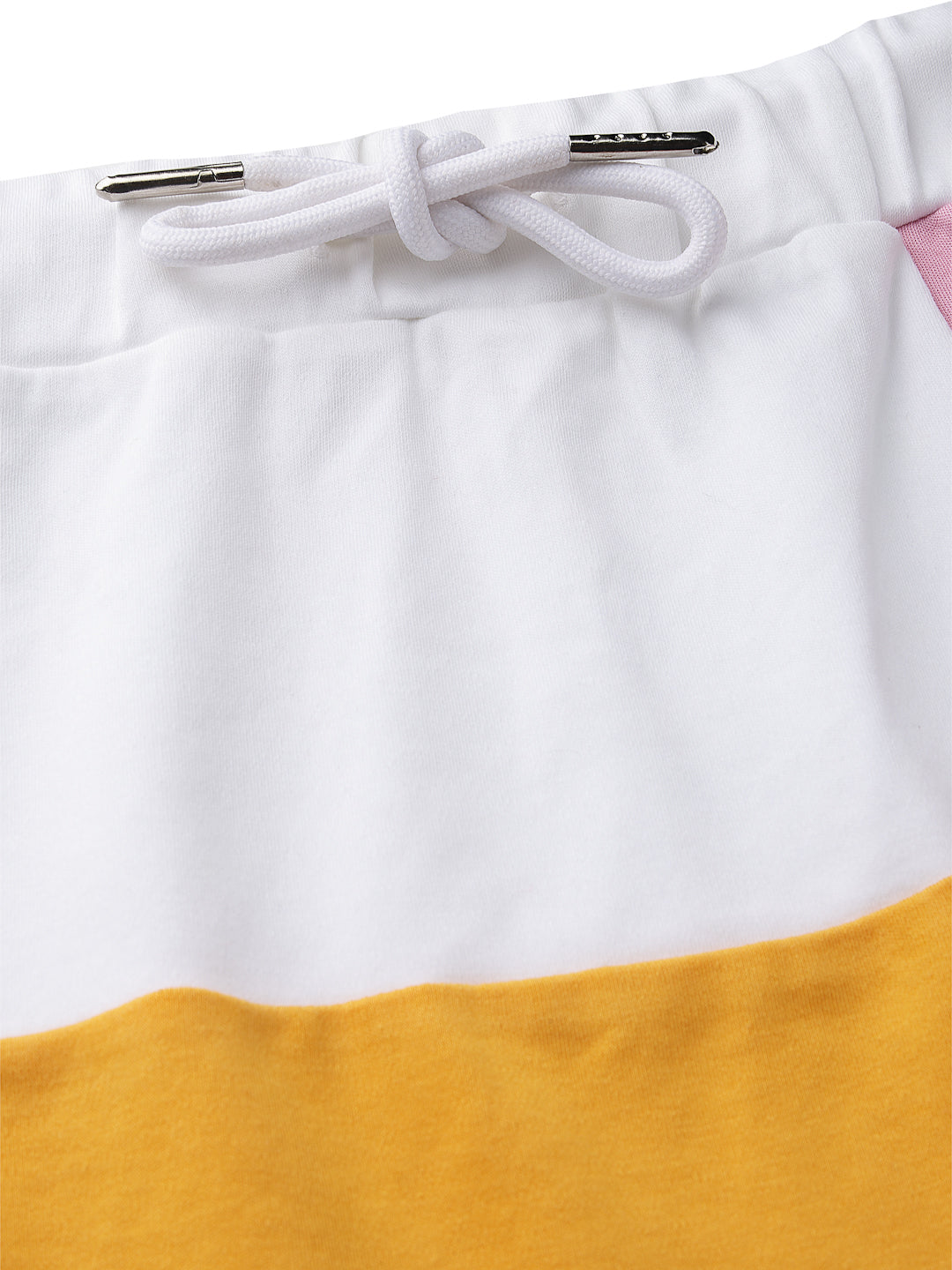 Stylish white cut & Sew 100% cotton skirt