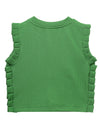 Jacquard Rib Green Top