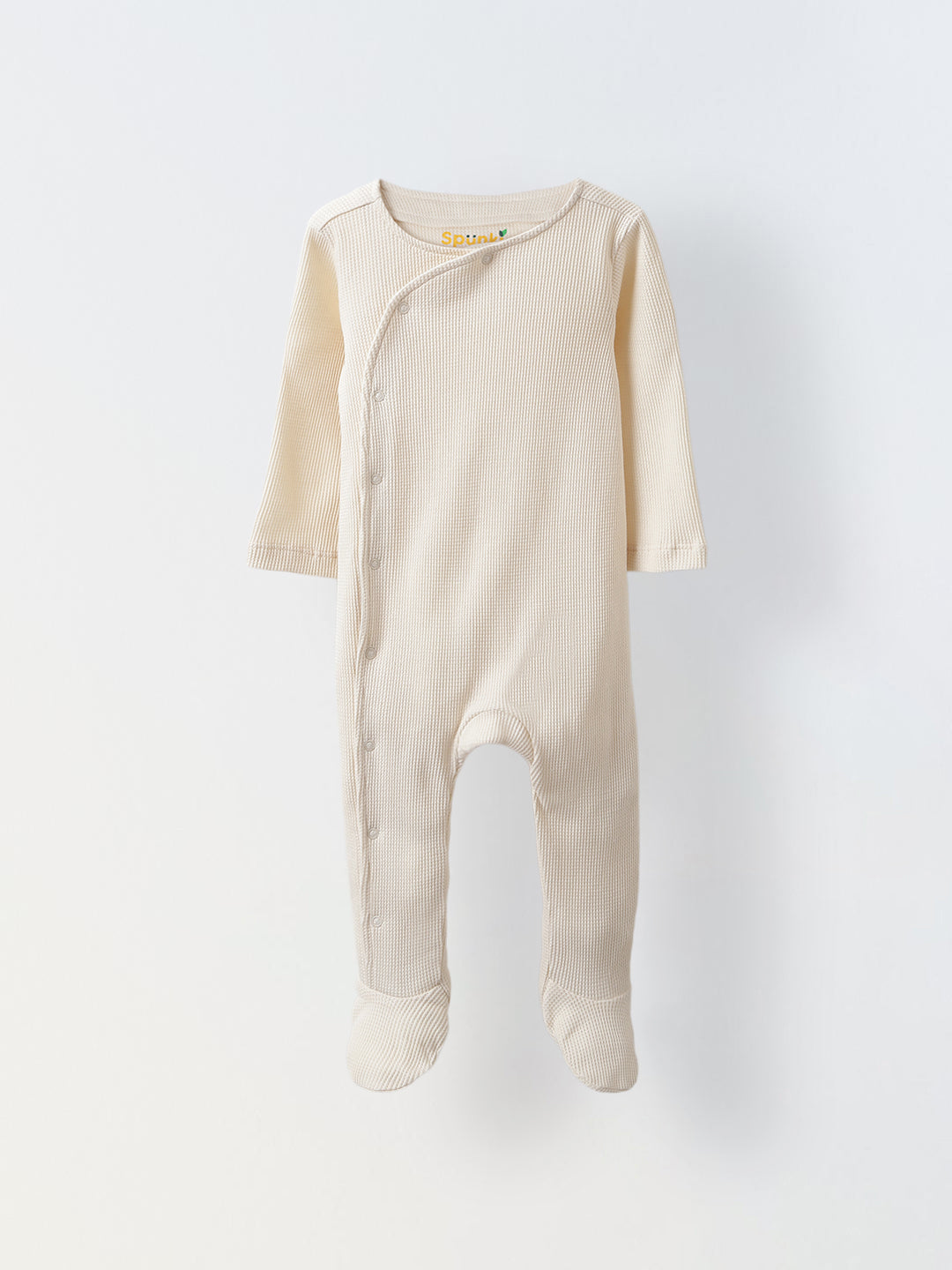 Infant Neutral Ribbed Romper