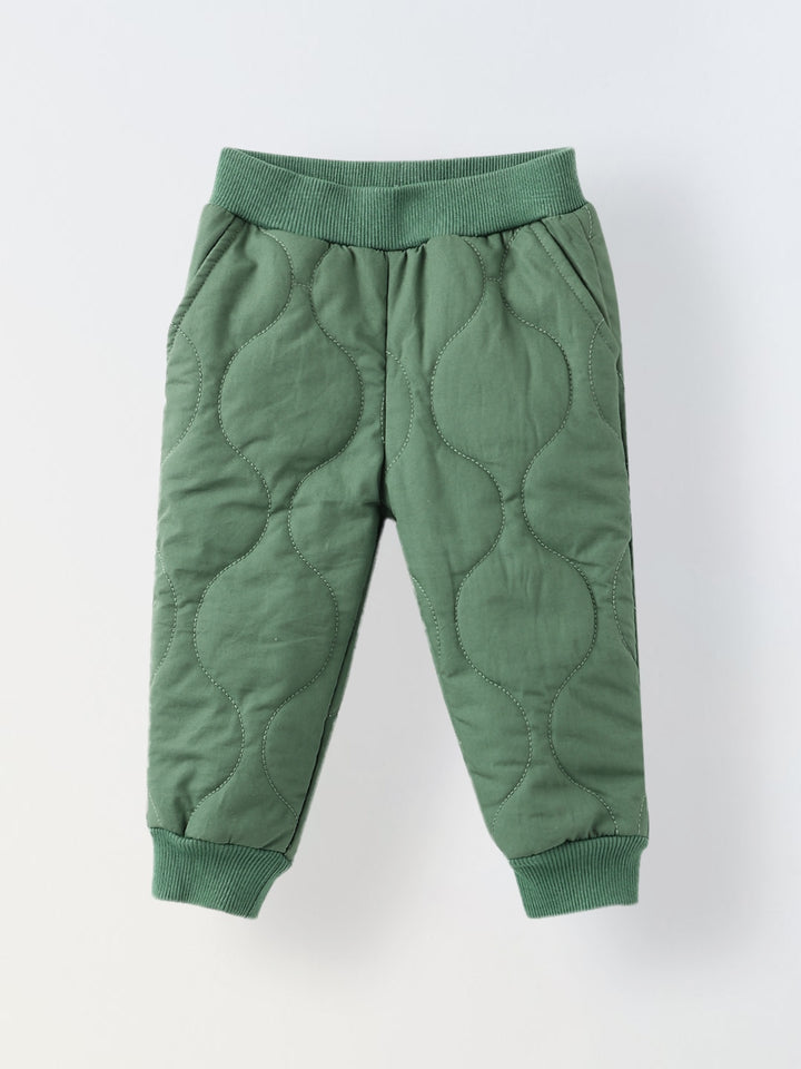 Trendy Green Unisex Set with Pullover, Woven Fabric & Hoodie Regular Fit