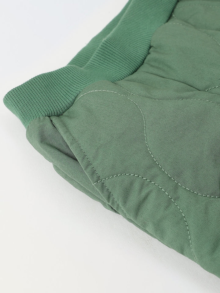 Trendy Green Unisex Set with Pullover, Woven Fabric & Hoodie Regular Fit