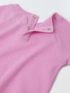 Spunkies Cotton Waffle Knit Solid Regular Casual Wear Set Infant Full Sleeve Lavender Soft Fabric