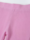 Spunkies Cotton Waffle Knit Solid Regular Casual Wear Set Infant Full Sleeve Lavender Soft Fabric