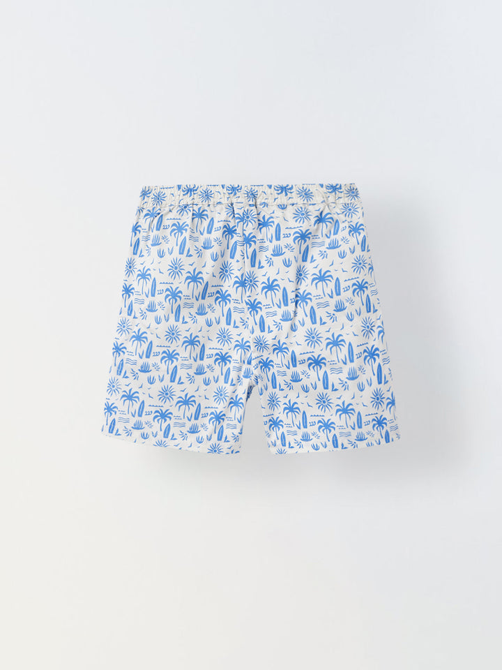White Print Co-Ord Set-Boys