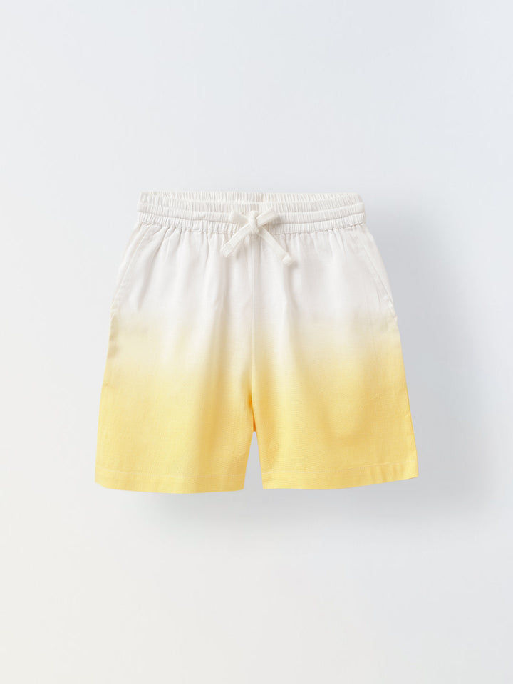 Yellow & White Ombre Co-Ord Set-Boy