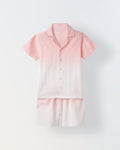 Cotton Linen Ombre Co-ord set