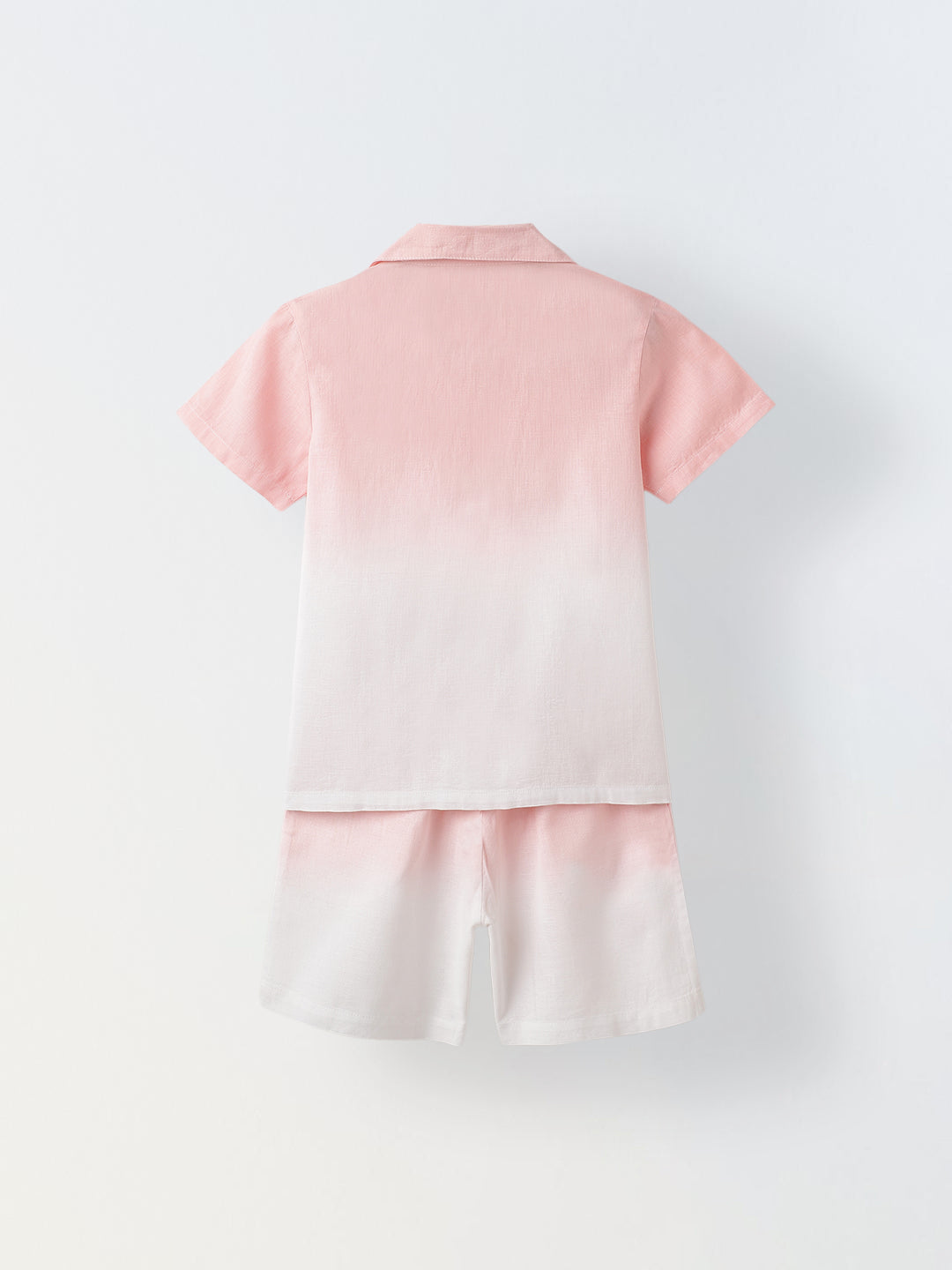 Pink & White Ombre Co-Ord Set-Boy
