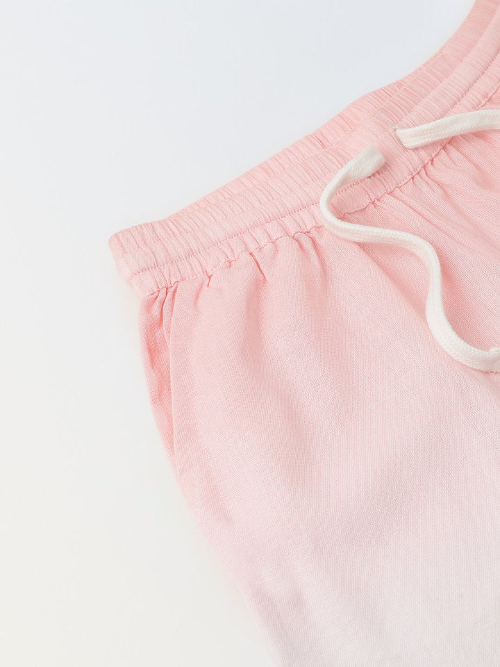 Pink & White Ombre Co-Ord Set-Boy