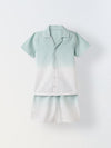 Cotton Linen Ombre Co-ord set