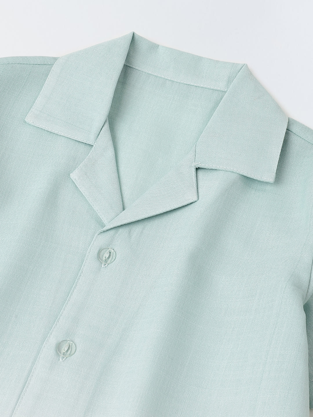 Mint Green & White Ombre Co-Ord Set -Boy