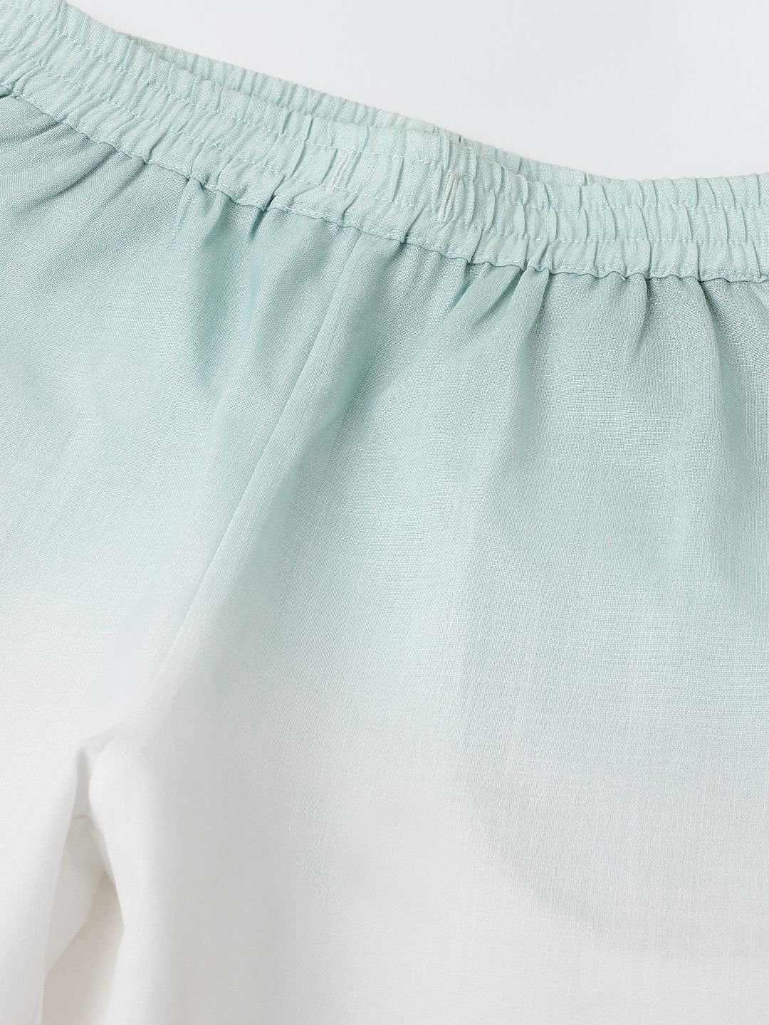 Mint Green & White Ombre Co-Ord Set -Boy