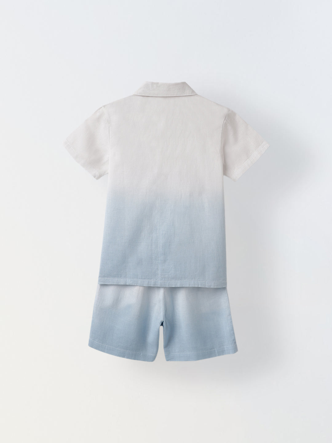 Cotton Linen Ombre Co-ord set