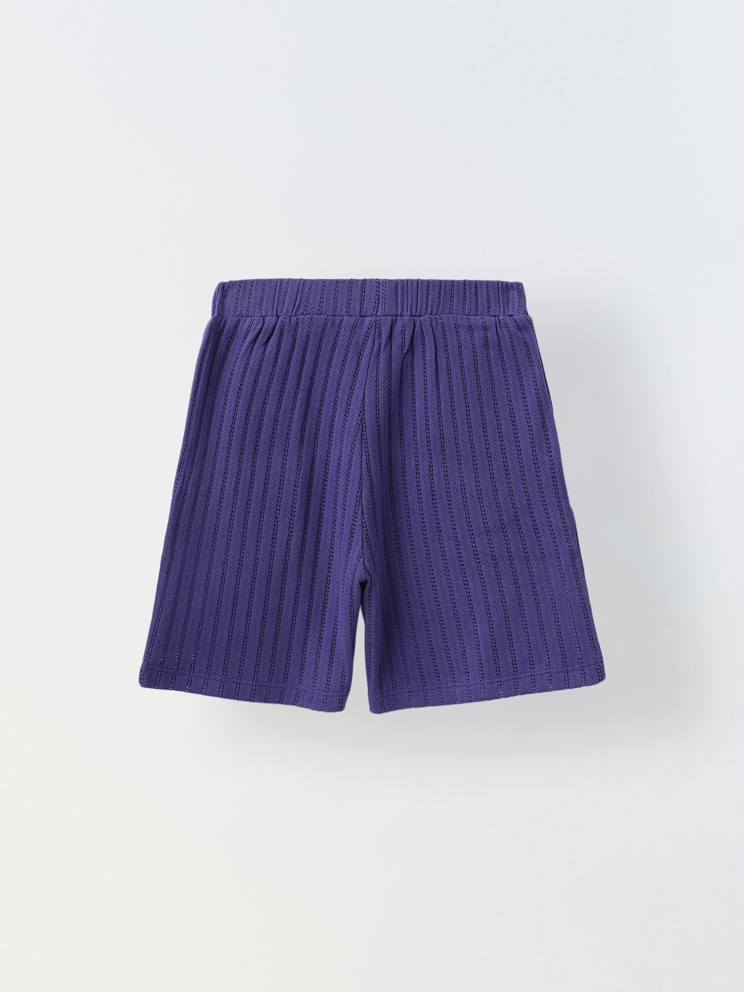 Blue Ribbed Co-Ord Set -Boy