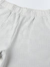 Summer Cotton Structured Fabric Boys Shirt Set