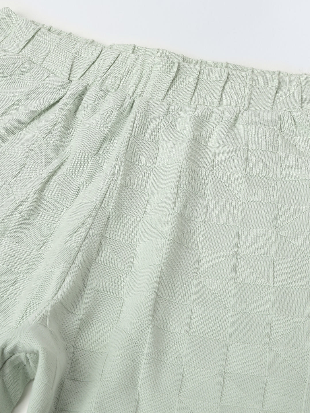 Sea Green Textured Co-Ord Set-Boy