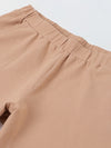 Spunkies Boys Brown Solid Collared Short Sleeves Polo T-Shirt and Shorts Set