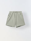 Mineral Grey Cotton Collar Neck Co-Ord Set For Boys