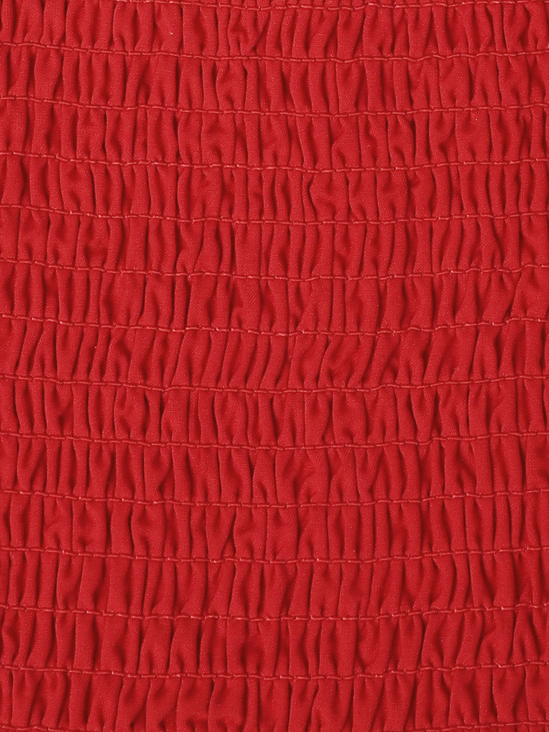 Red Schifli Ruffle Sleeve Jumpsuit