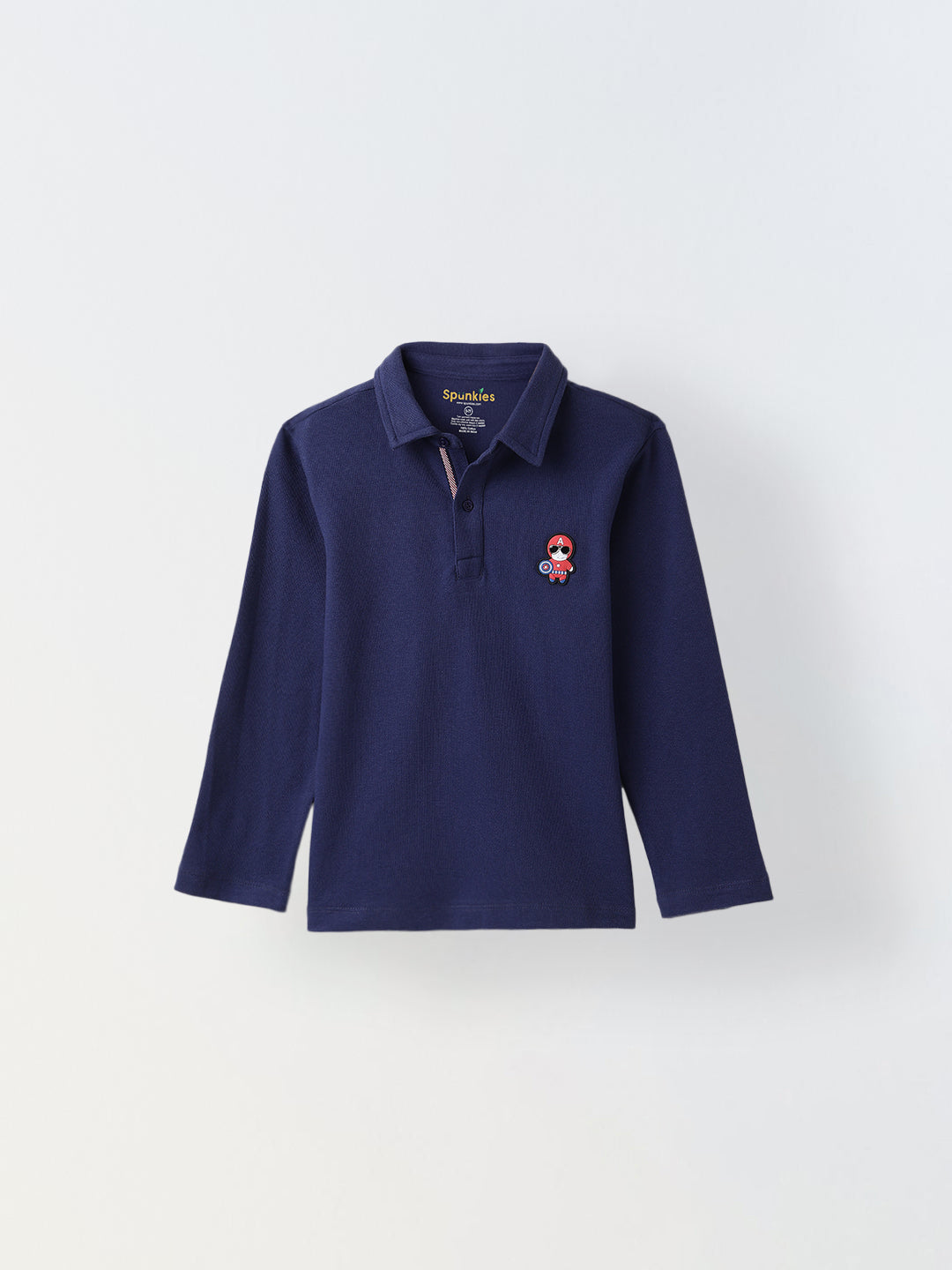 Boys Navy Polo T-Shirt