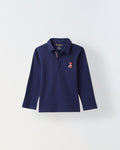 Boys Navy Polo T-Shirt