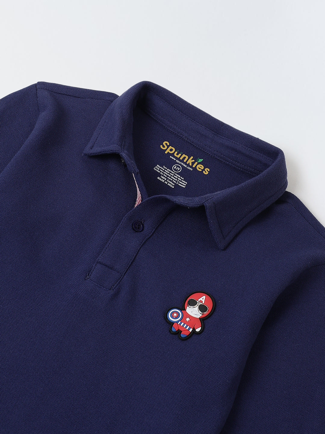 Boys Navy Polo T-Shirt
