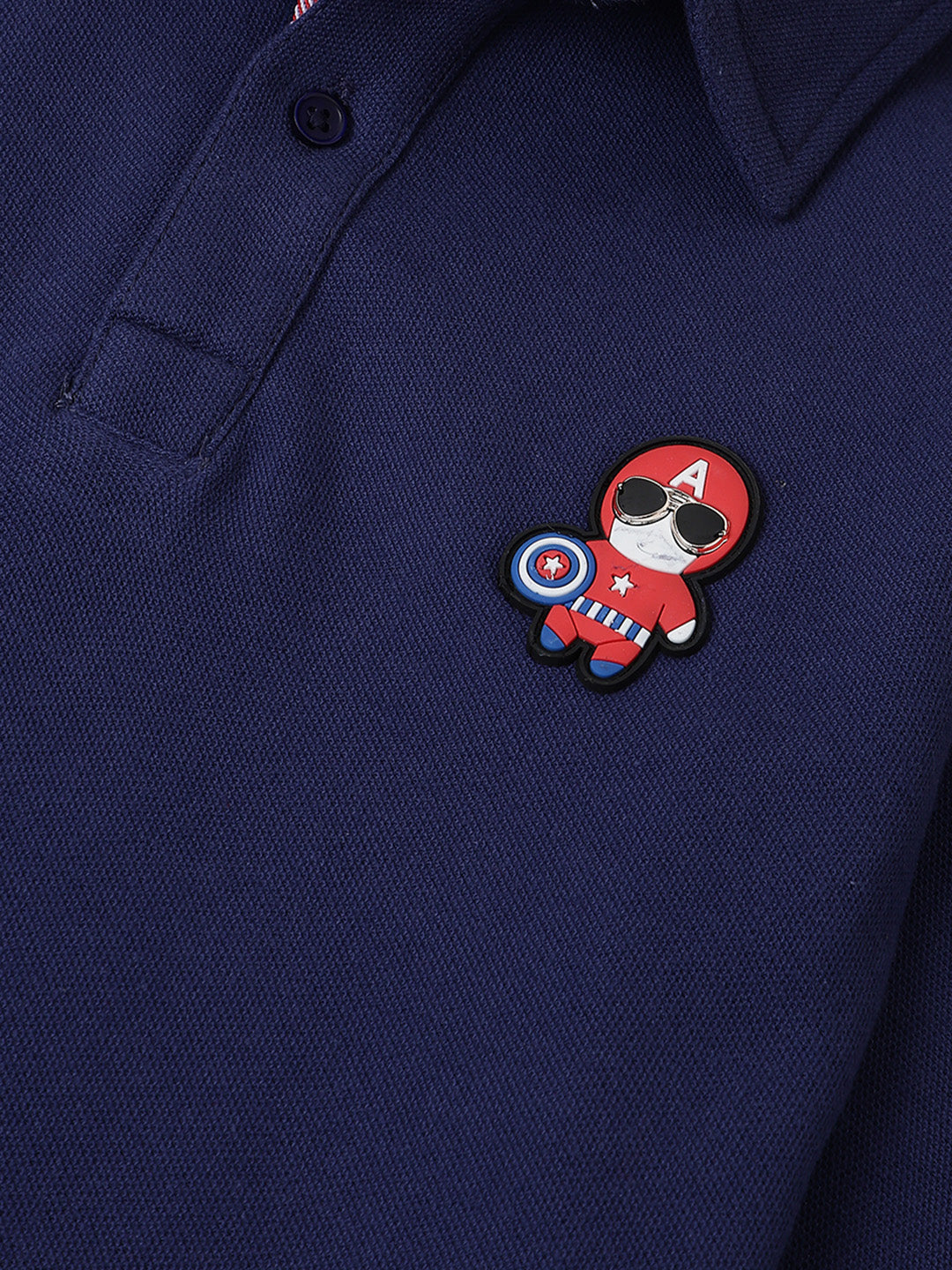 Boys Navy Polo T-Shirt