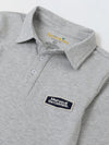 Boys Grey Polo T-Shirt