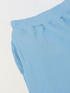 Spunkies Boys Blue Solid Crew Neck Short Sleeves T-Shirt and Shorts Set