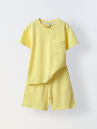 Lime T-Shirt and Shorts Set