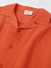 Boys Red Cotton Gauze Summer Sets