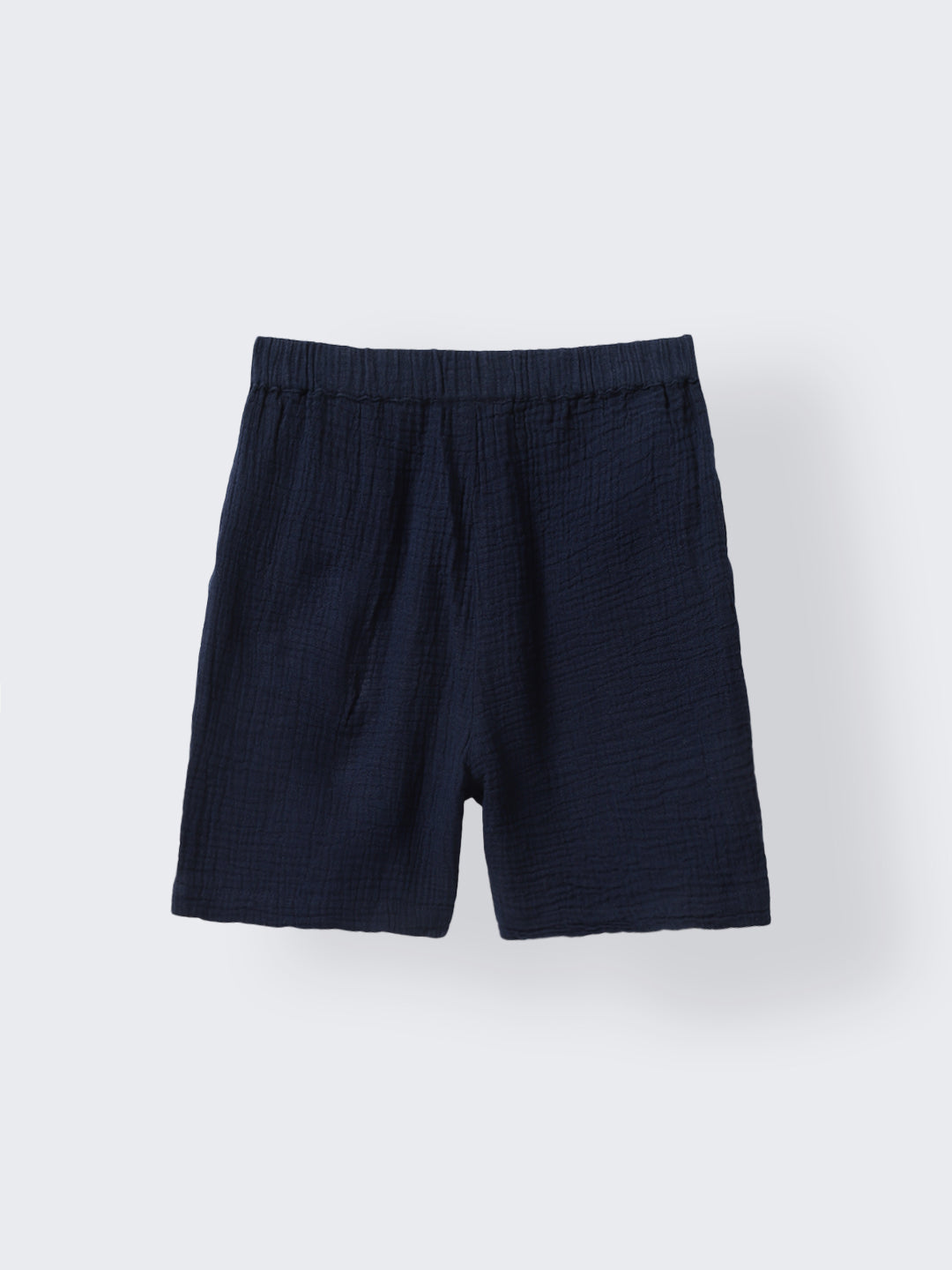Boys Navy Cotton Gauze Summer Sets