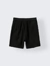 Boys Black Cotton Gauze Summer Sets