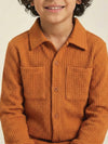 Boys Waffle Full Sleeves Everyday Play Sets