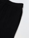 Black Cotton Gauze Embroidered Set