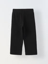 Boy Black Waffle Knit Popsicle Patch Top with Bottom Set