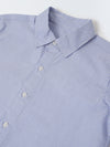 Cotton Blue/White Stripe Shirt For Boys