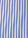 Cotton Blue/White Stripe Shirt For Boys