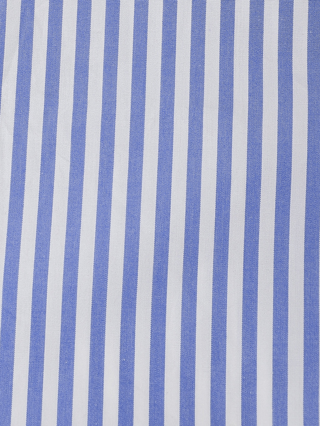 Cotton Blue/White Stripe Shirt For Boys