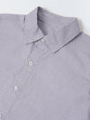 Cotton Navy/White Stripe Shirt For Boys