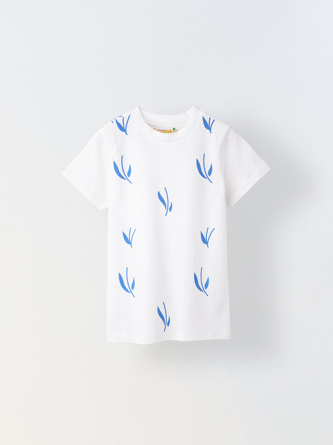 White Overall Printed T-Shirt