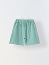 Teal Green Textured Co-Ord Set-Boy
